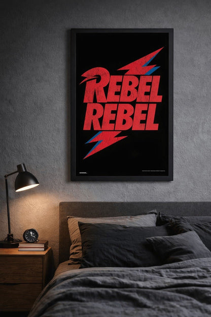 David Bowie – Rebel Rebel Poster (11 x 17) - AMPED