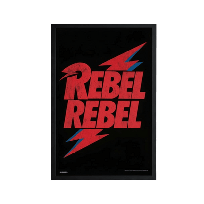 David Bowie – Rebel Rebel Poster (11 x 17) - AMPED