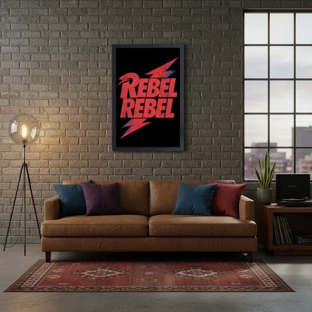David Bowie – Rebel Rebel Poster (11 x 17) - AMPED