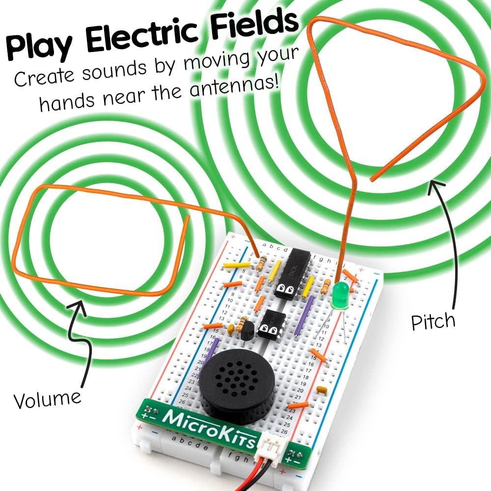DIY Theremin Electronics Learning Kit - AMPED
