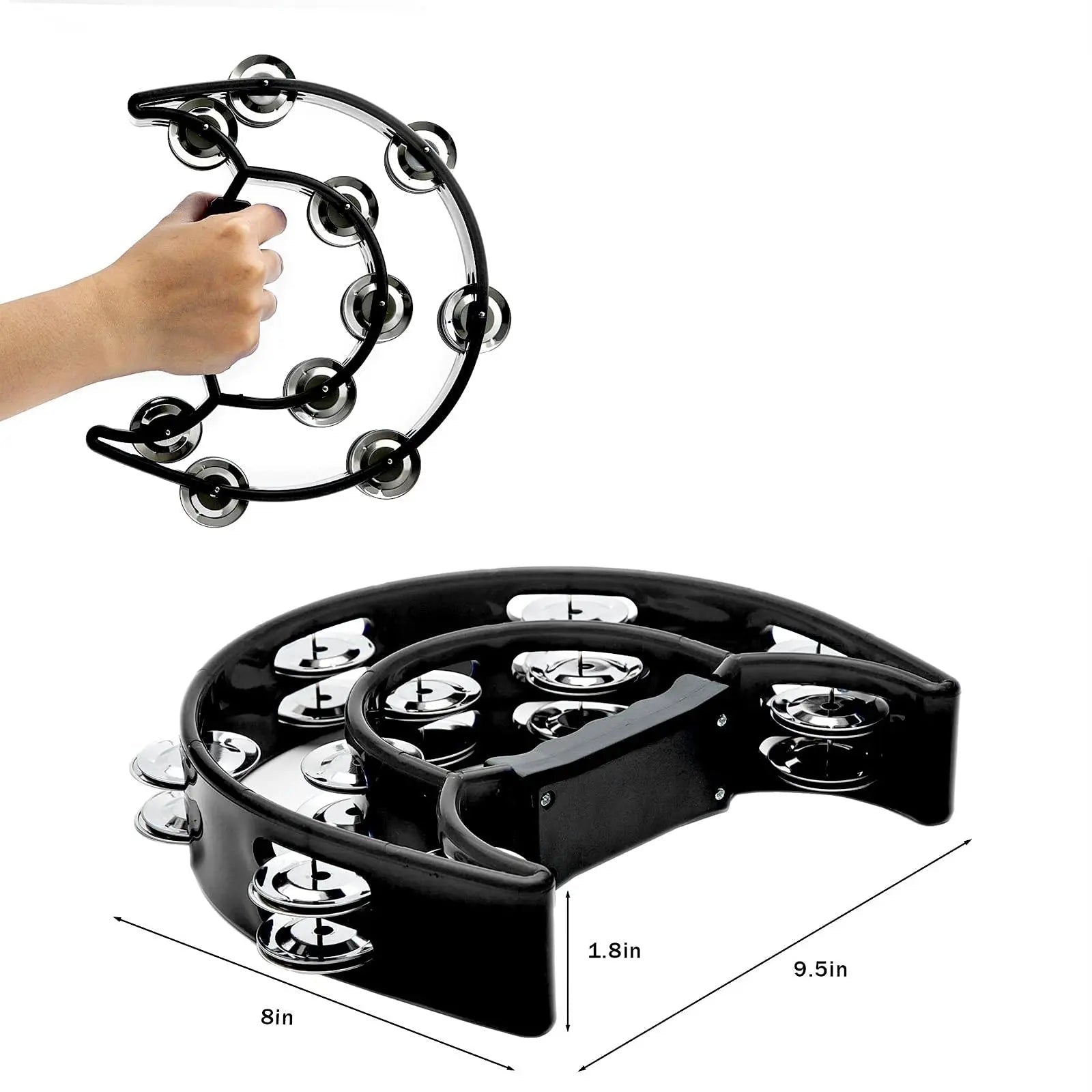 Double Row Tambourine - AMPED