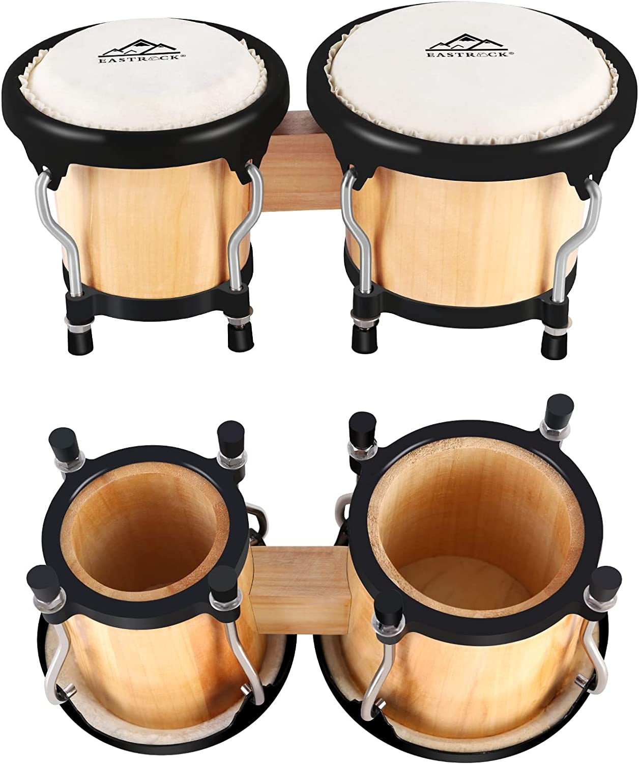 Fiesta Twin Bongos – 4" & 5" Starter Drum Set - AMPED