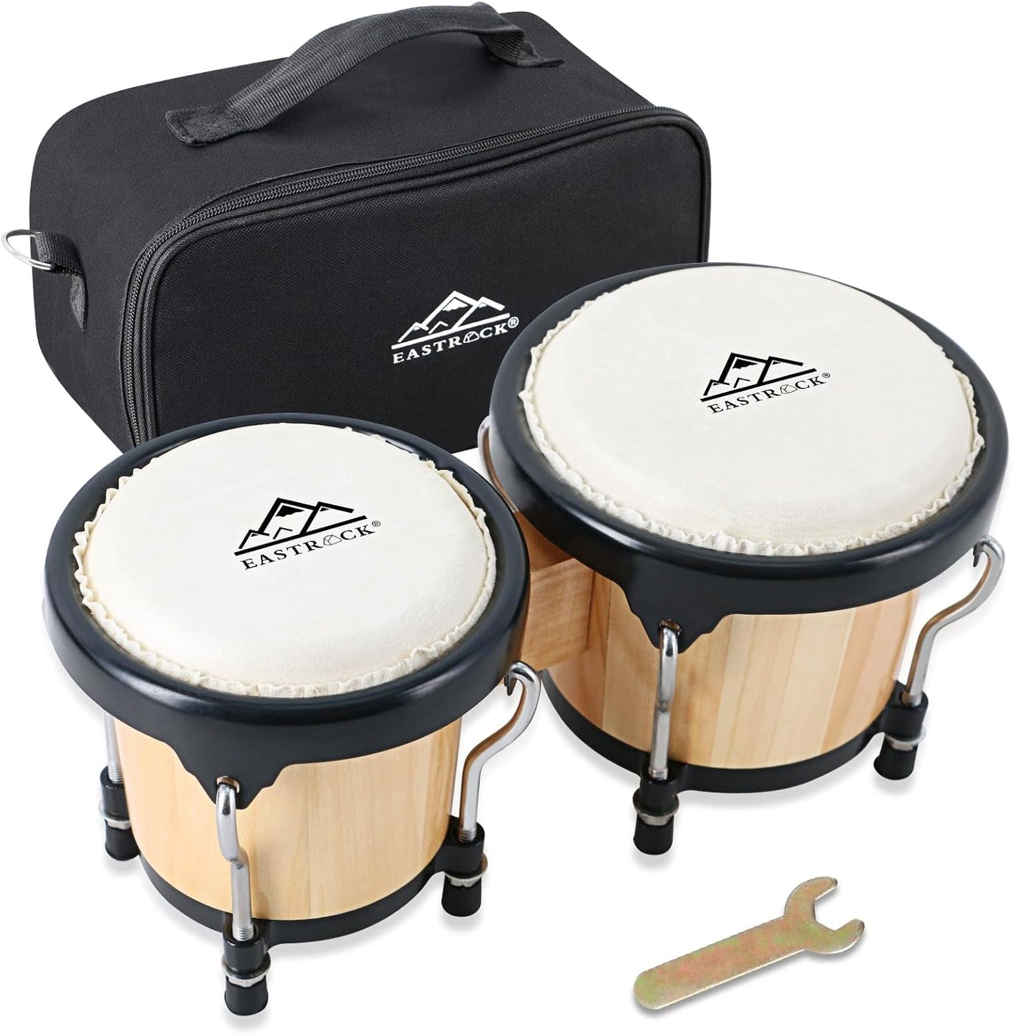 Fiesta Twin Bongos – 4" & 5" Starter Drum Set - AMPED