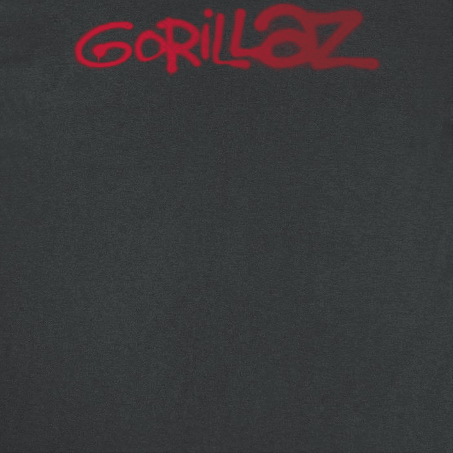 GORILLAZ Logo Graffiti Red T-Shirt - AMPED