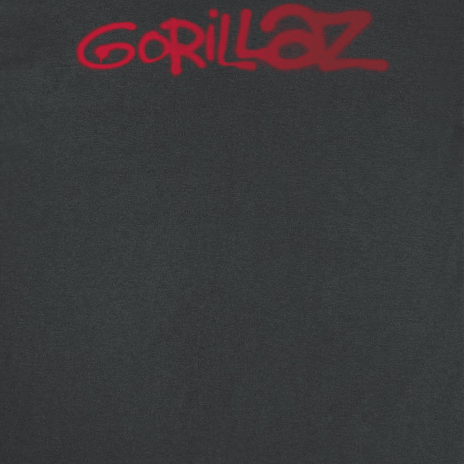 GORILLAZ Logo Graffiti Red T-Shirt - AMPED