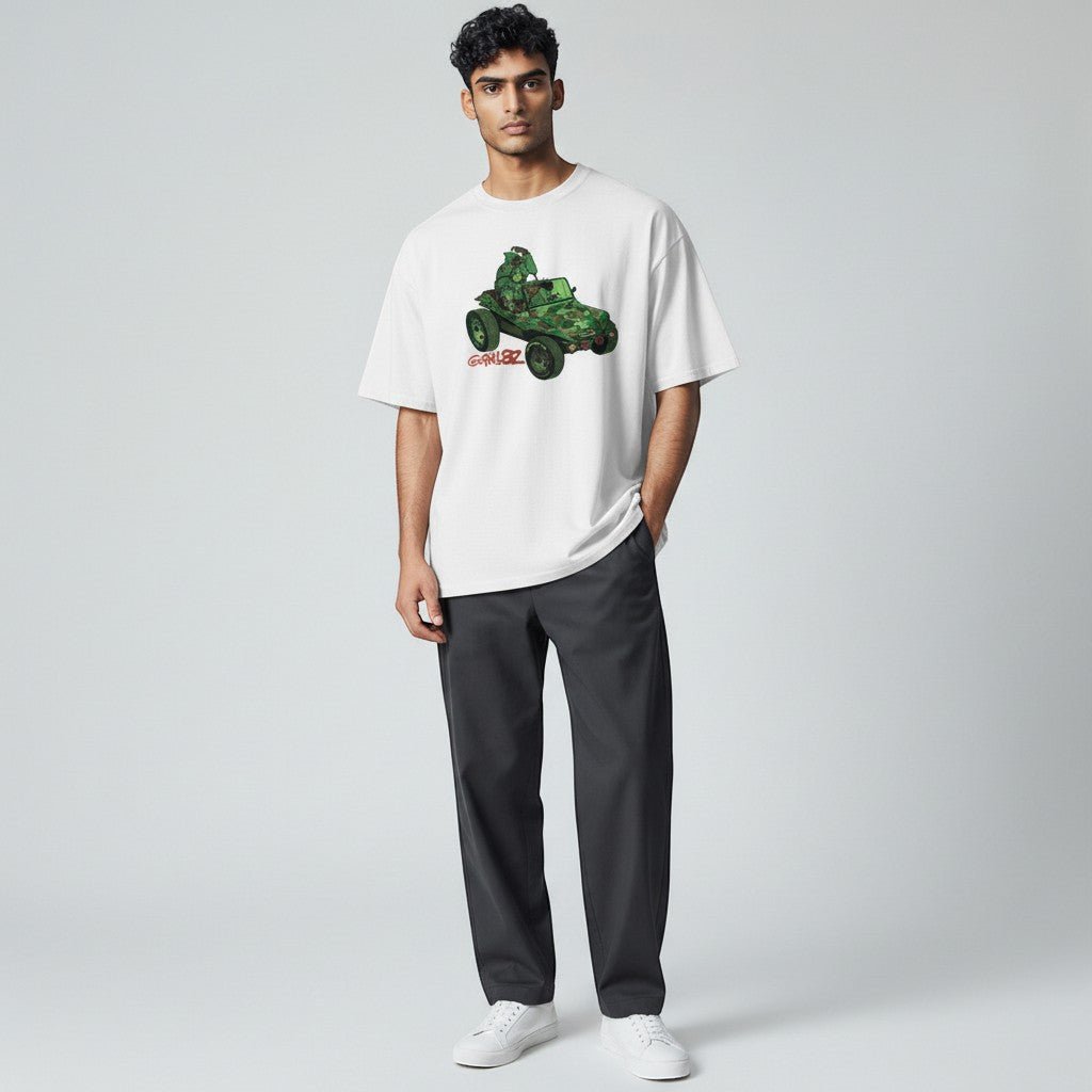 GORILLAZ Self Titled Album T-Shirt - AMPED