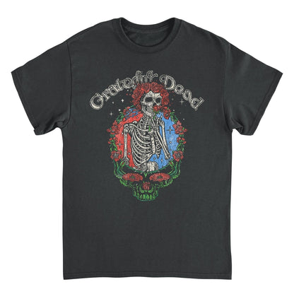 Grateful Dead Floral Stealie T-Shirt - AMPED