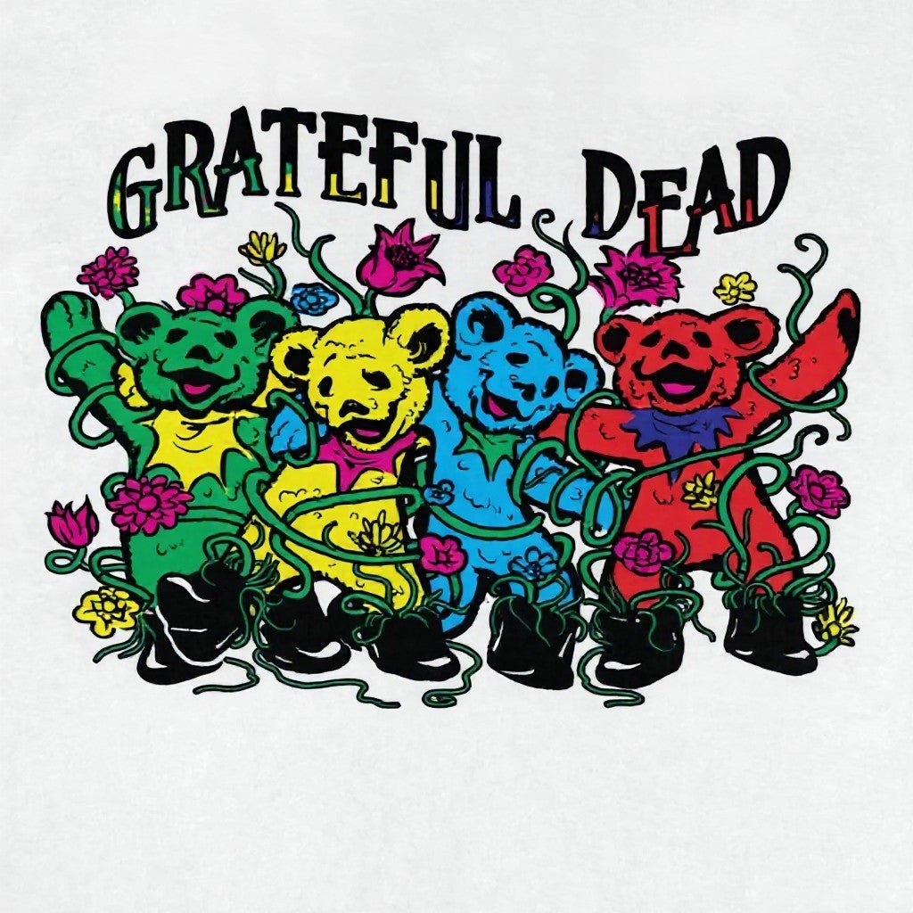 Grateful Dead Garden Boot Bears T-Shirt - AMPED
