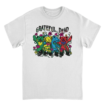 Grateful Dead Garden Boot Bears T-Shirt - AMPED