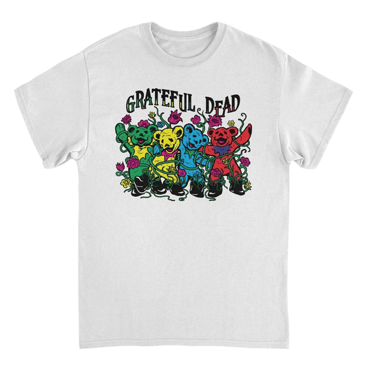 Grateful Dead Garden Boot Bears T-Shirt - AMPED