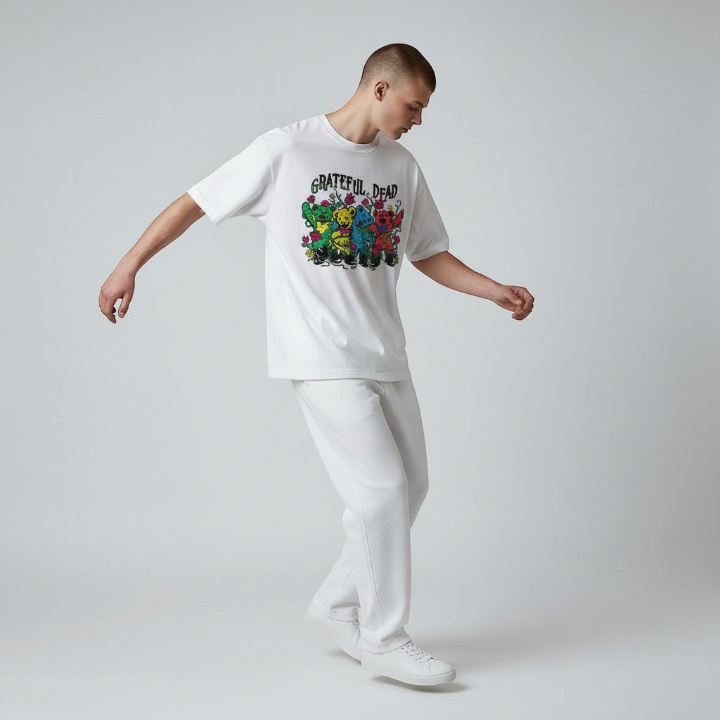 Grateful Dead Garden Boot Bears T-Shirt - AMPED