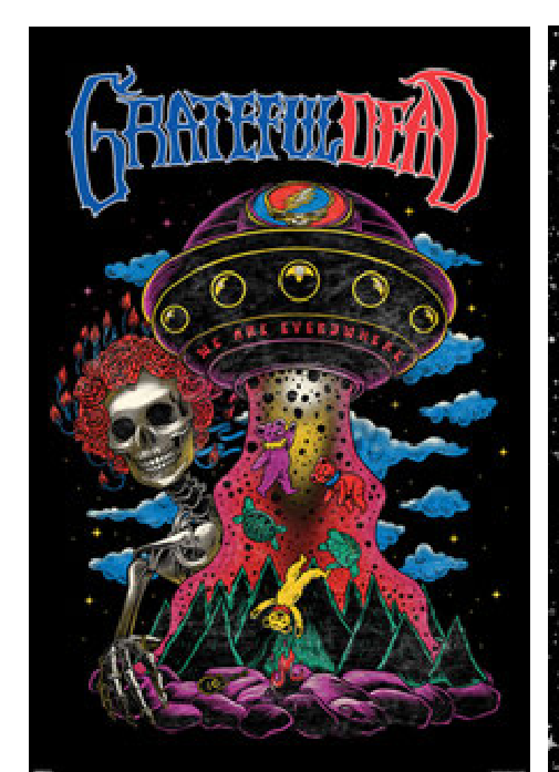 Grateful Dead – UFO 24x36 Poster - AMPED