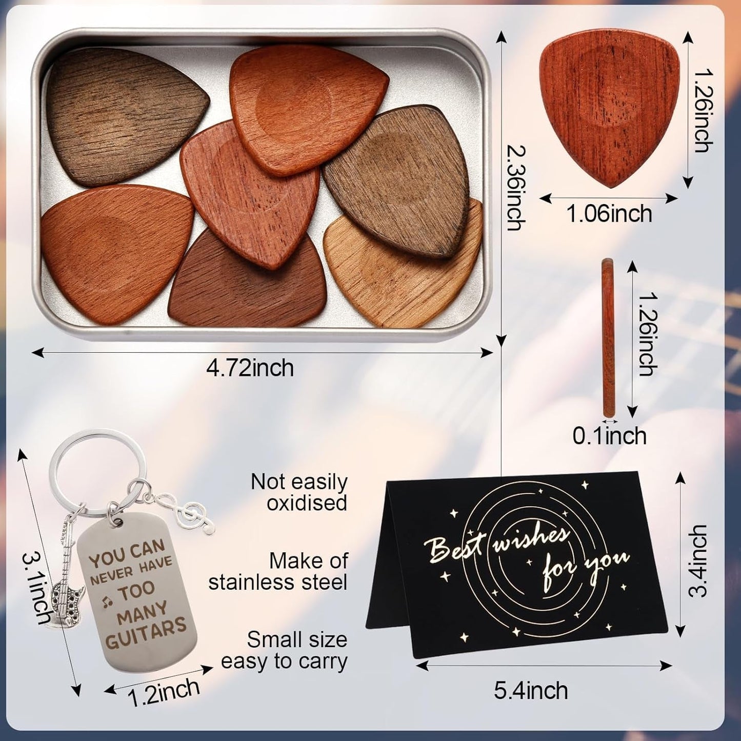Guitar Legend Gift Crate – 13 - Piece Player Bundle - AMPED