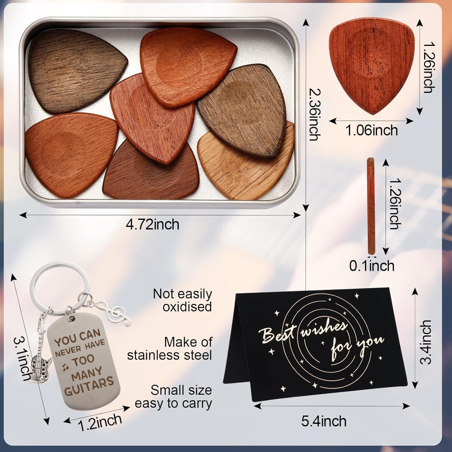 Guitar Legend Gift Crate – 13 - Piece Player Bundle - AMPED