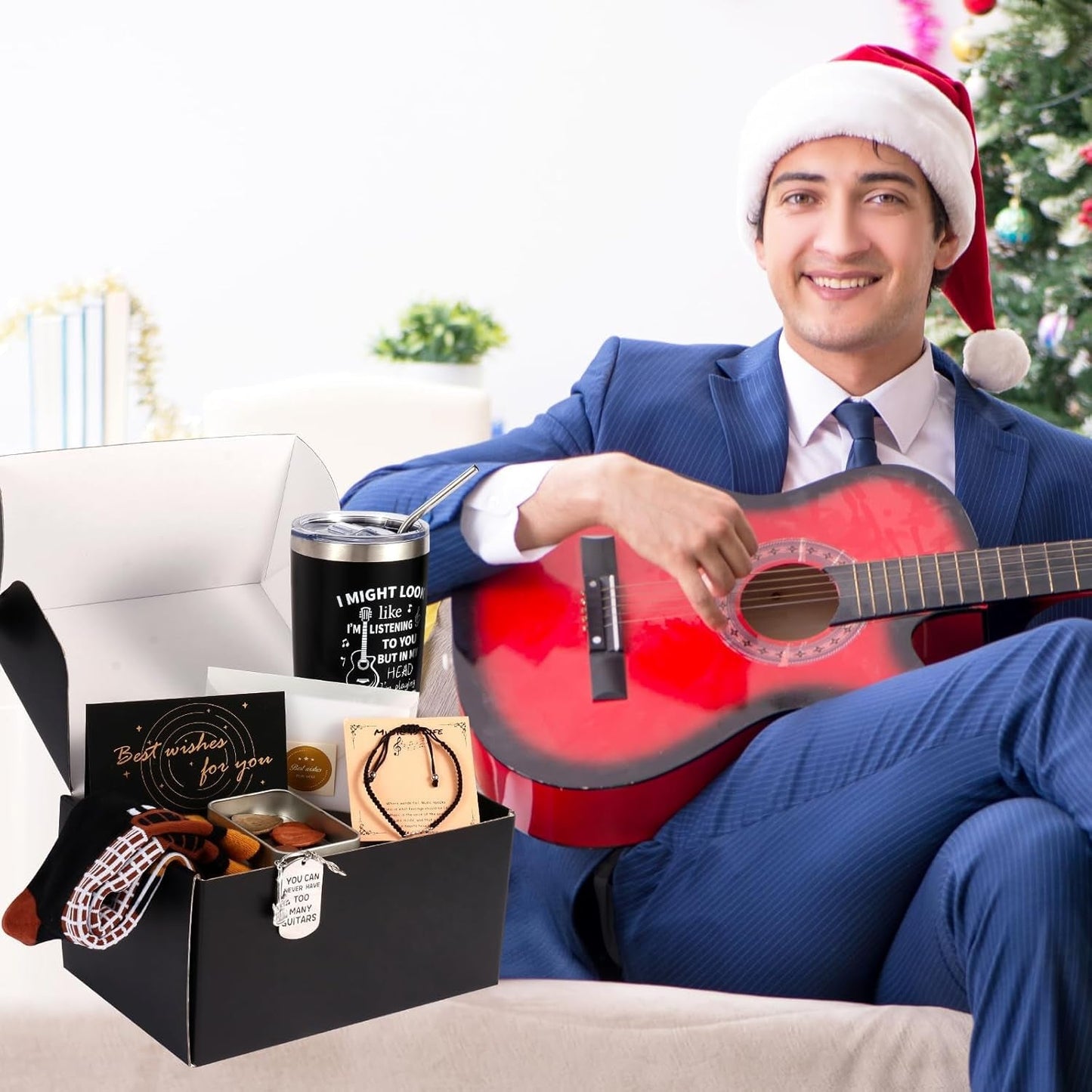 Guitar Legend Gift Crate – 13 - Piece Player Bundle - AMPED