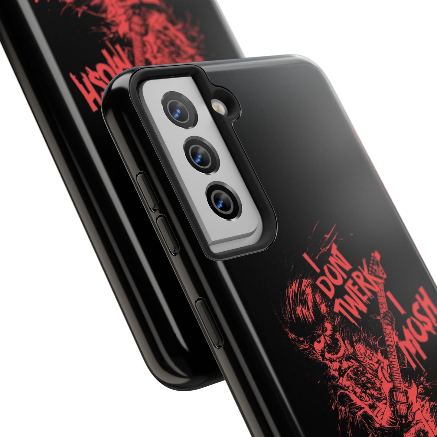 I DON'T TWERK I MOSH - Phone Case (black) - AMPED