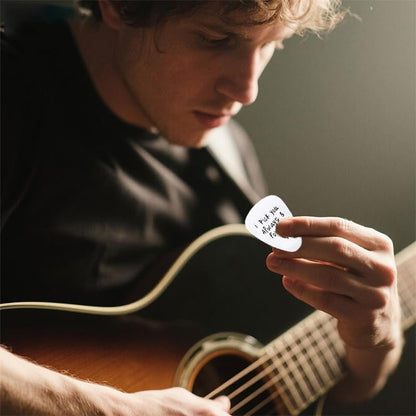 “I Pick You” Musician Gift – Engraved Guitar Pick Keepsake - AMPED