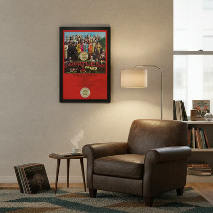 The Beatles – Sgt. Pepper’s Lonely Hearts Club Band (Album Cover Poster) 11x17