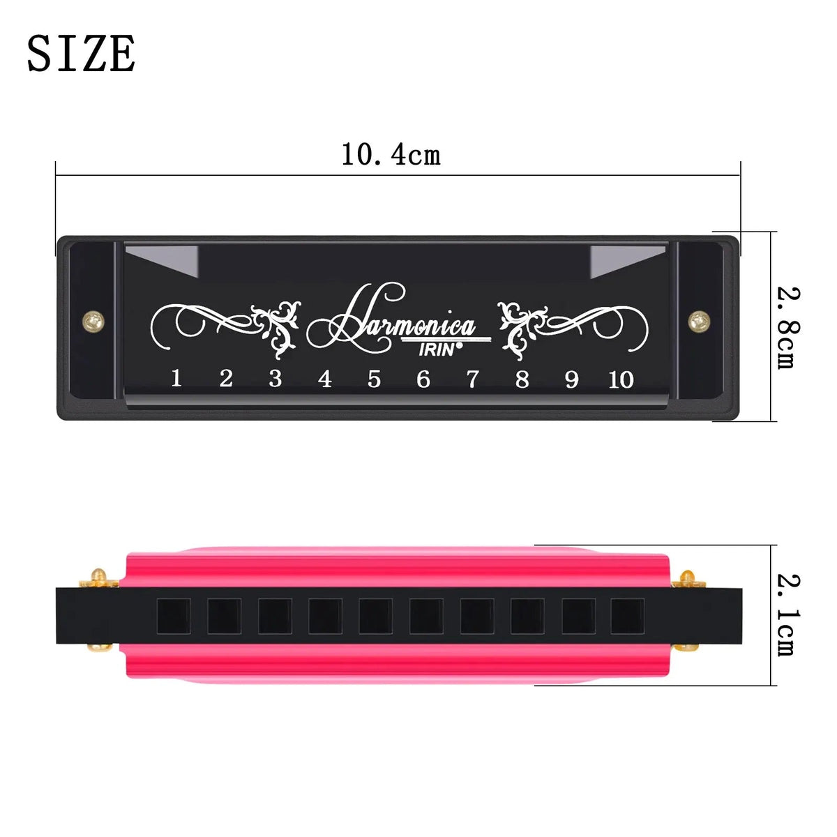 IRIN G - 40 Harmonica (Key of C) - AMPED