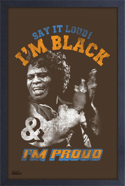 James Brown – Black and Proud (11 x 17 Poster) - AMPED