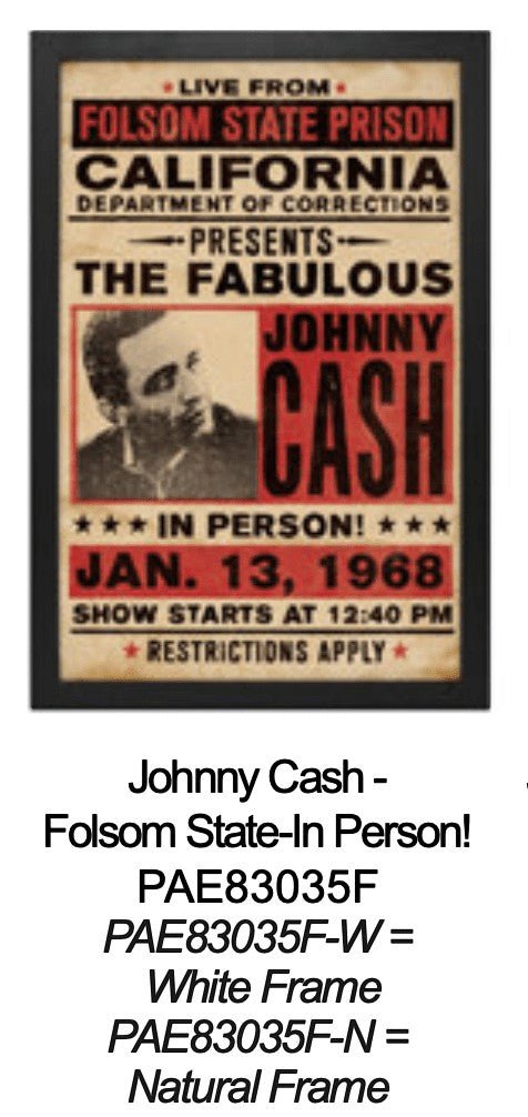 Johnny Cash – Folsom State Prison (In Person!) - AMPED