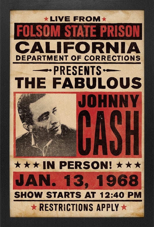 Johnny Cash – Folsom State Prison (In Person!) - AMPED