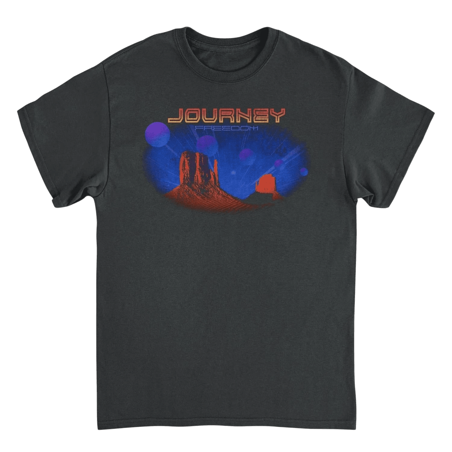 Journey Freedom Utah Black T-Shirt - AMPED