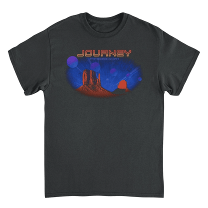 Journey Freedom Utah Black T-Shirt - AMPED