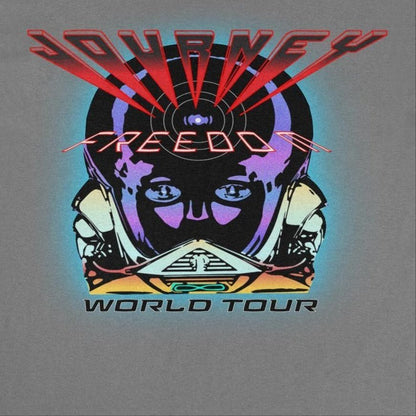 Journey Freedom World Tour Charcoal T-Shirt - AMPED
