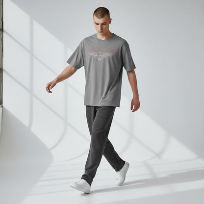 Journey Outline Scarab Charcoal T-Shirt - AMPED