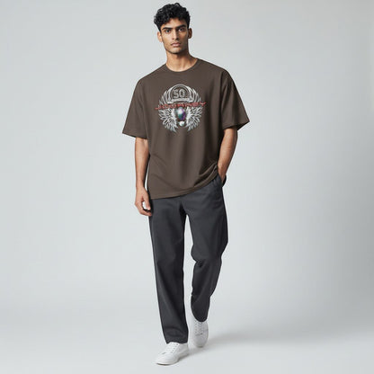 Journey Platinum Scarab 50th Anniversary Dark Chocolate T-Shirt - AMPED