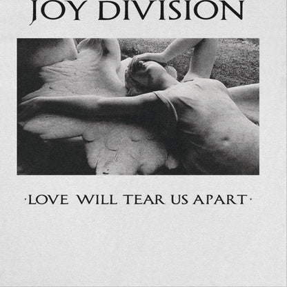 Joy Division Love Will Tear Us Apart Black T-Shirt - AMPED