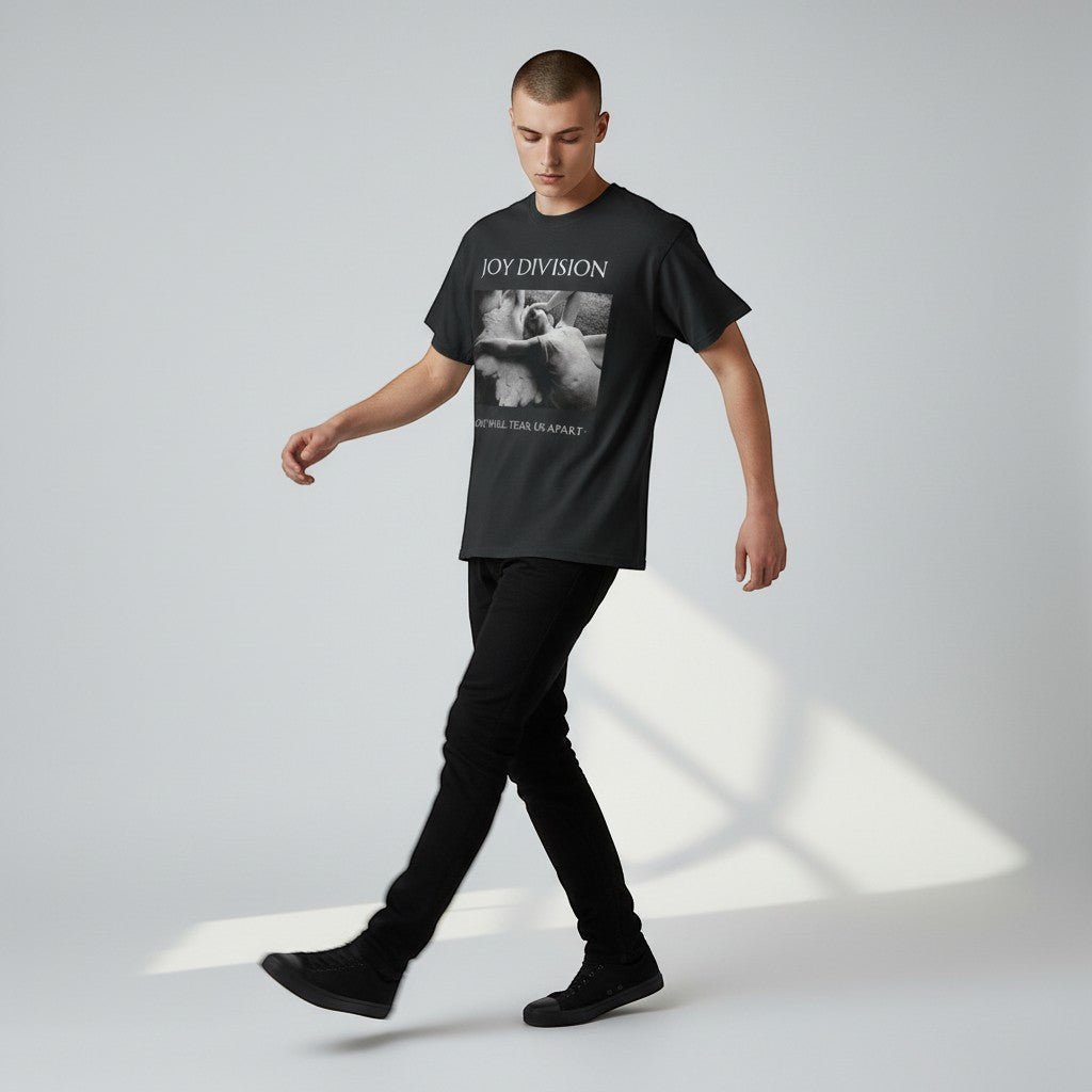 Joy Division Love Will Tear Us Apart White T-Shirt - AMPED