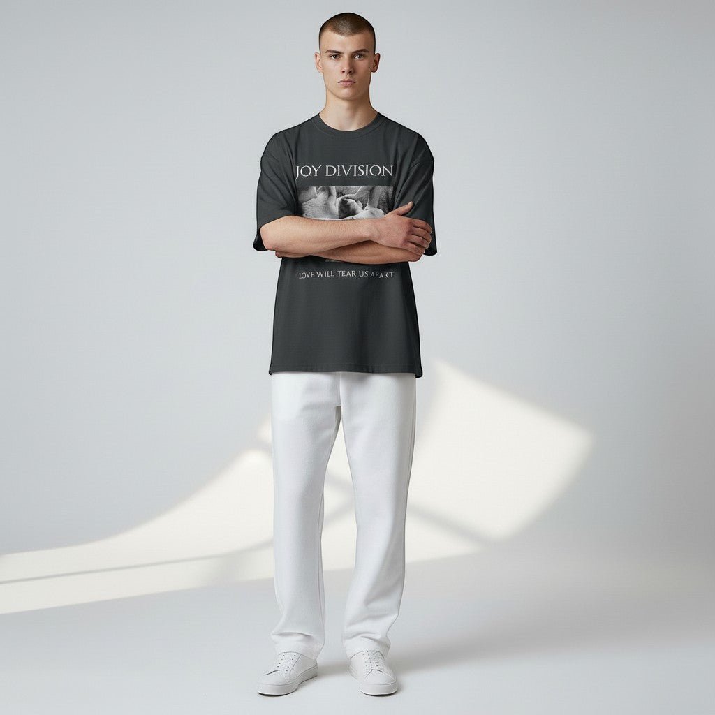 Joy Division Love Will Tear Us Apart White T-Shirt - AMPED