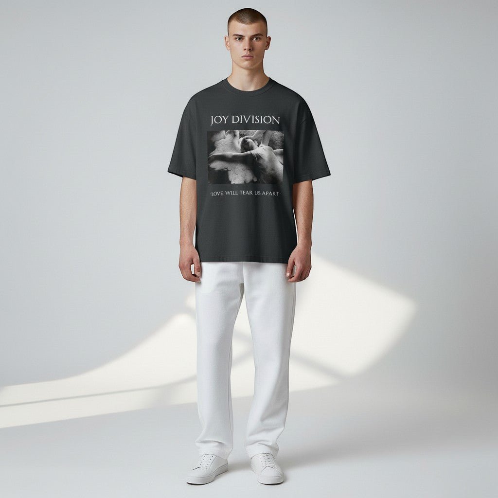 Joy Division Love Will Tear Us Apart White T-Shirt - AMPED