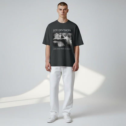 Joy Division Love Will Tear Us Apart White T-Shirt - AMPED