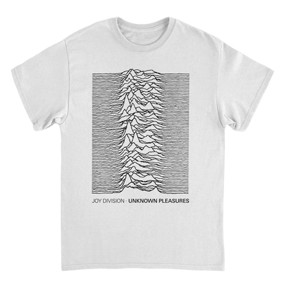 Joy Division Unknown Pleasures Text T-Shirt - AMPED