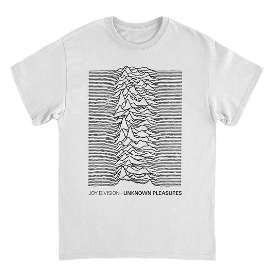 Joy Division Unknown Pleasures Text T-Shirt - AMPED