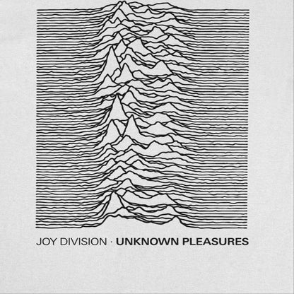 Joy Division Unknown Pleasures Text T-Shirt - AMPED