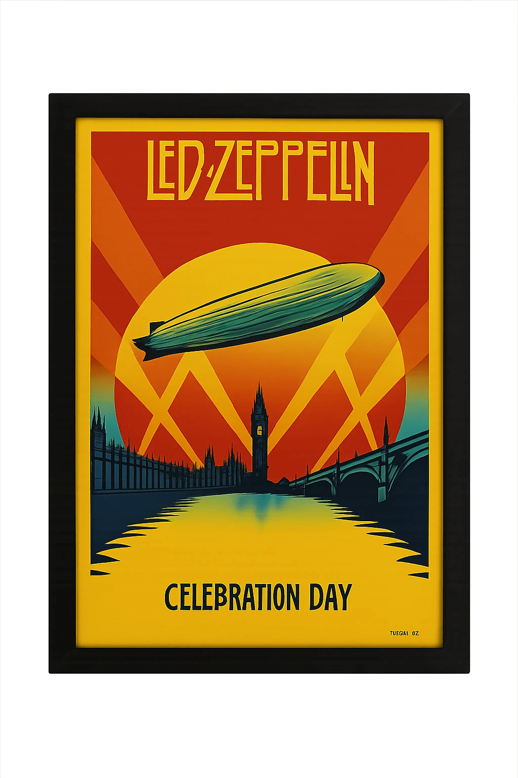 Led Zeppelin – Celebration Day Poster (11 x 17) - AMPED