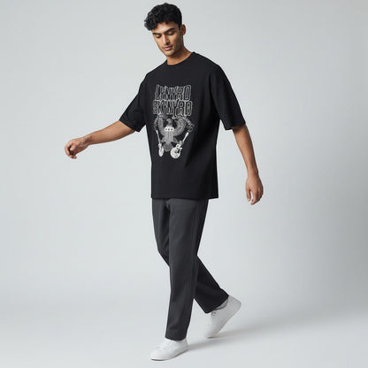 Lynyrd Skynyrd Guitars American Shield White Black T-Shirt - AMPED