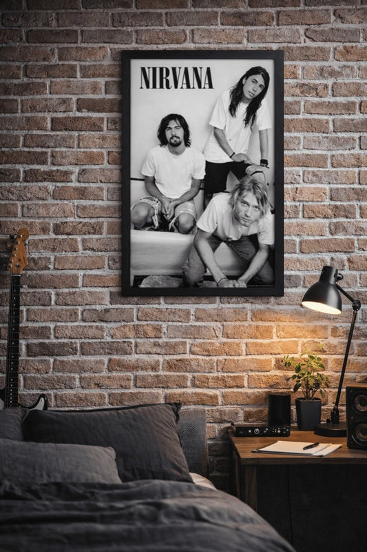 Nirvana – Band Portrait Poster (11 x 17) - AMPED