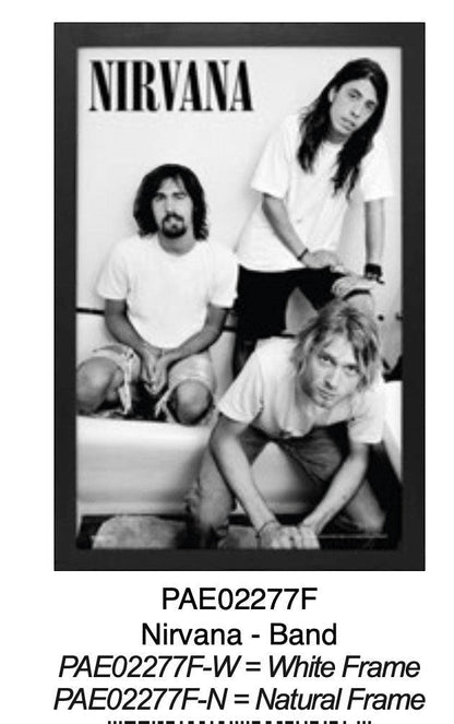 Nirvana – Band Portrait Poster (11 x 17) - AMPED