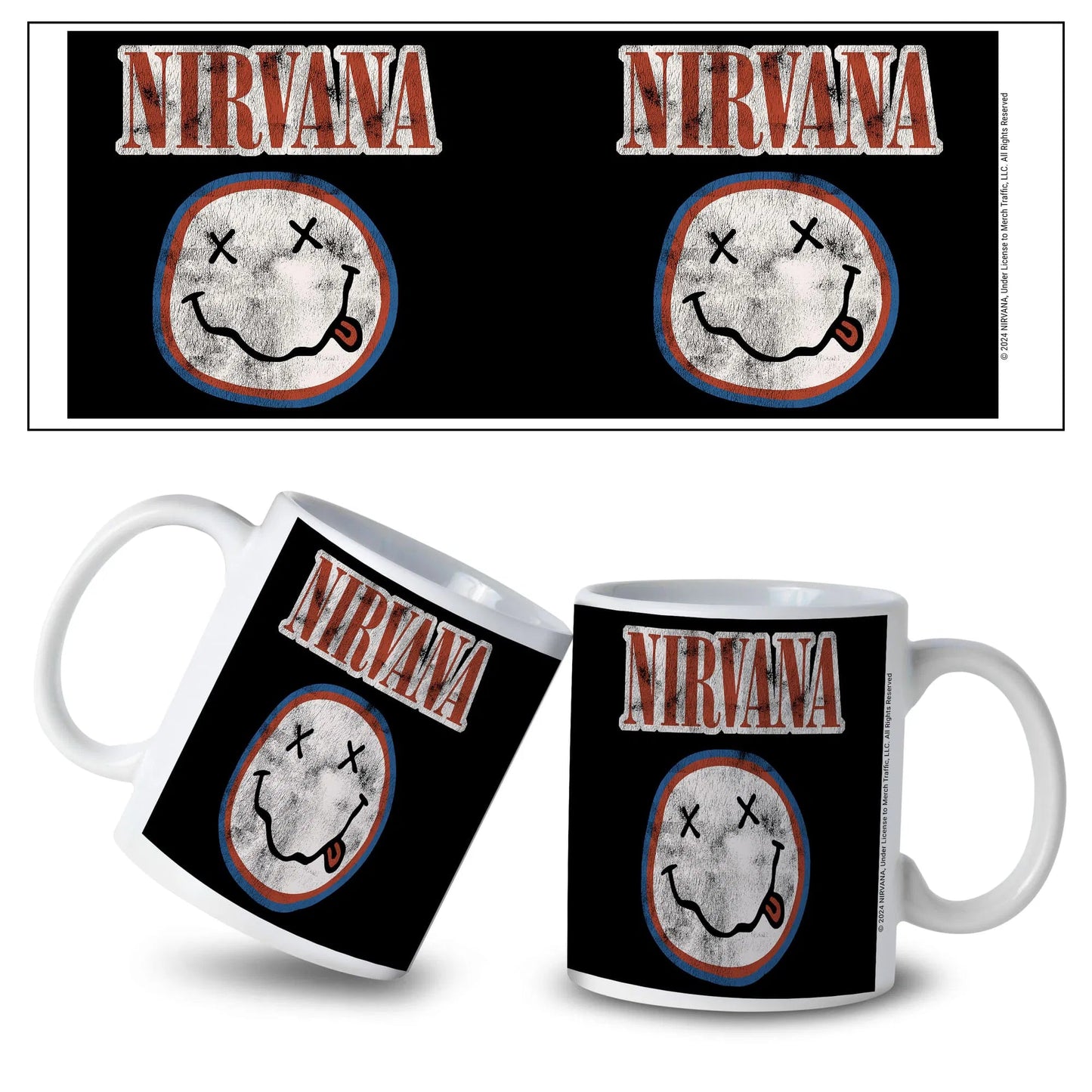 Nirvana Smiley Face Mug - AMPED