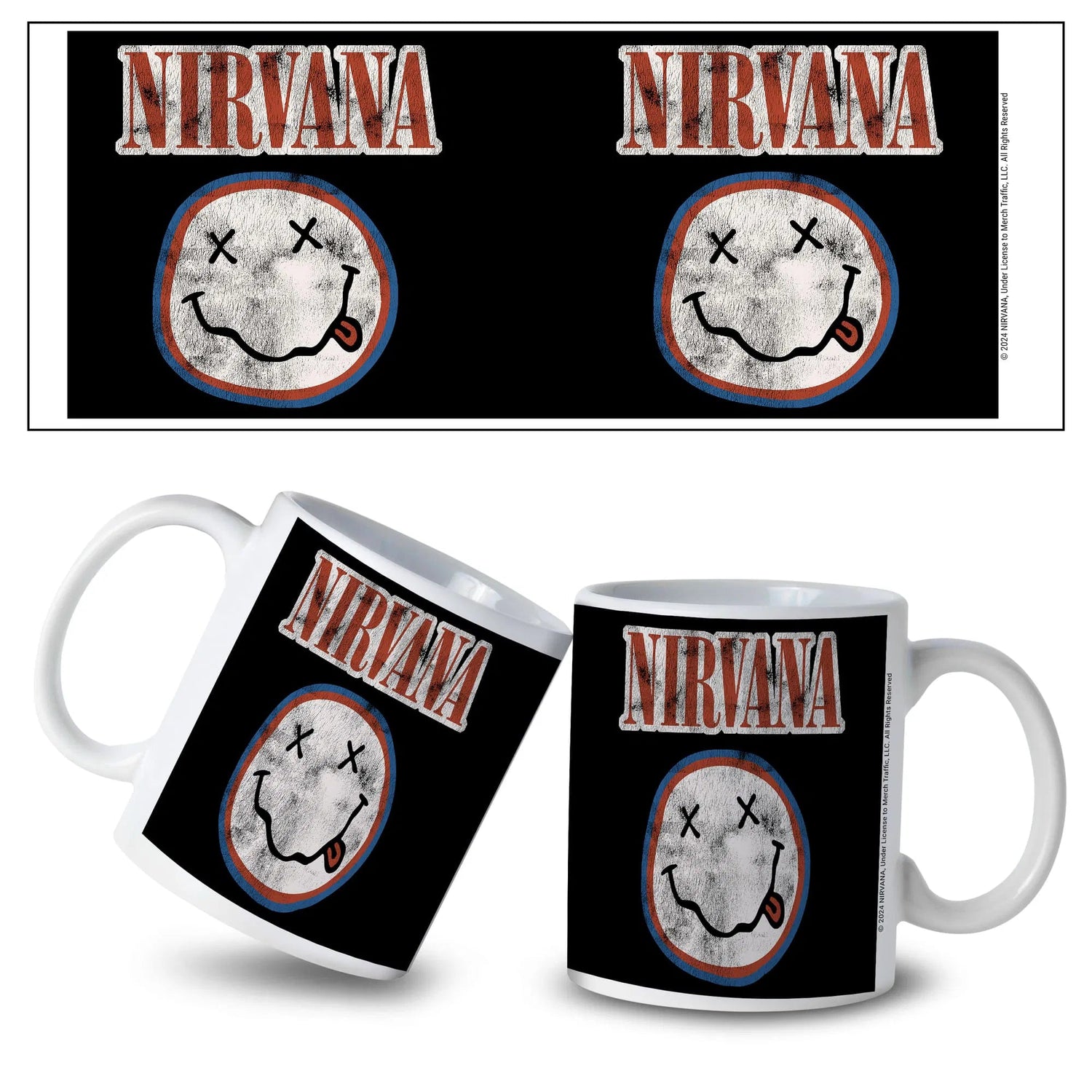 Nirvana Smiley Face Mug - AMPED