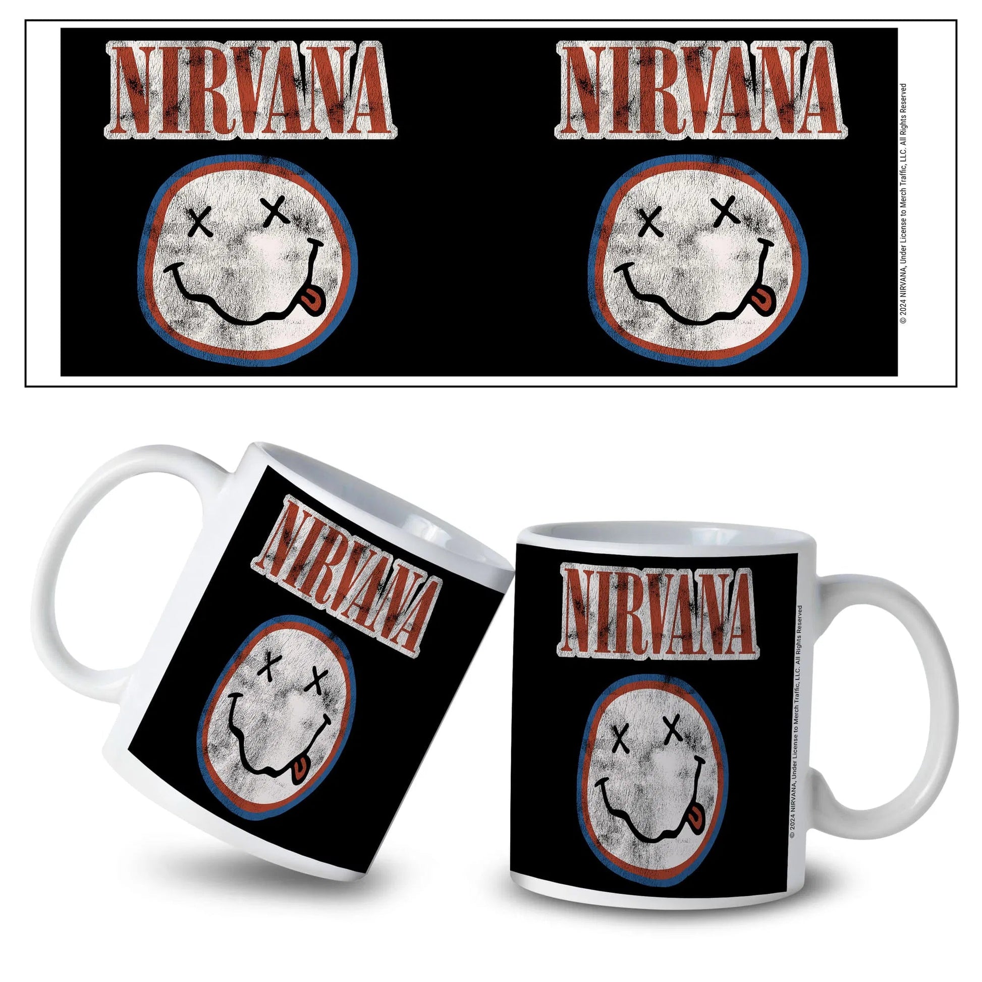 Nirvana Smiley Face Mug - AMPED
