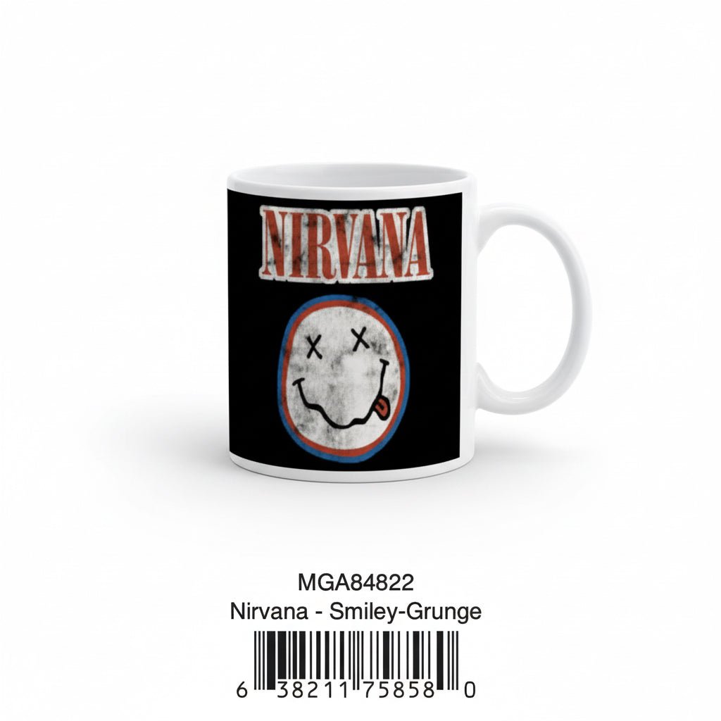 Nirvana Smiley Face Mug - AMPED