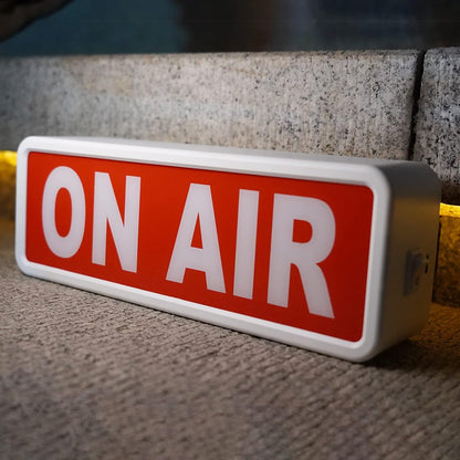 ON AIR Studio Light Sign – Creator Recording Lamp - AMPED