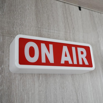 ON AIR Studio Light Sign – Creator Recording Lamp - AMPED