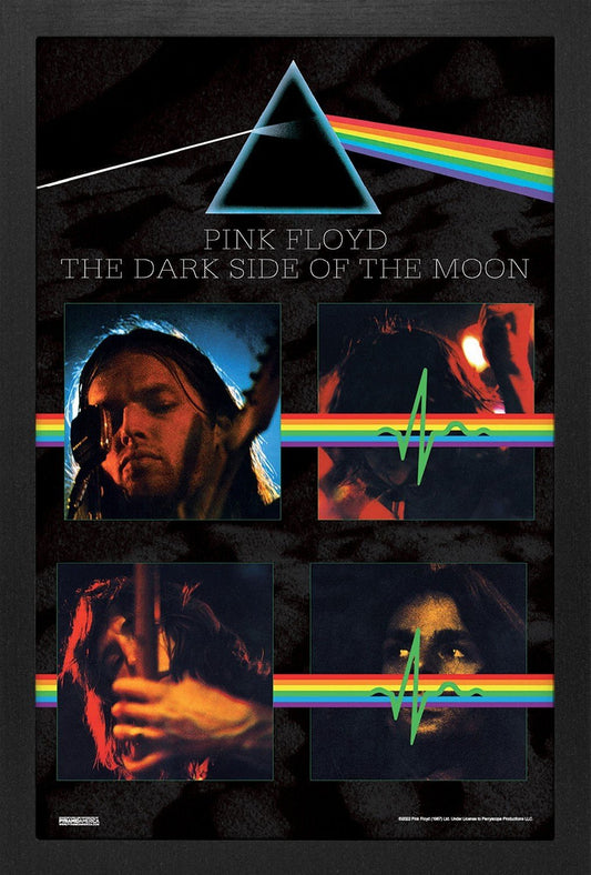 Pink Floyd - Dark Side Of The Moon (11x17 Framed Print) - AMPED